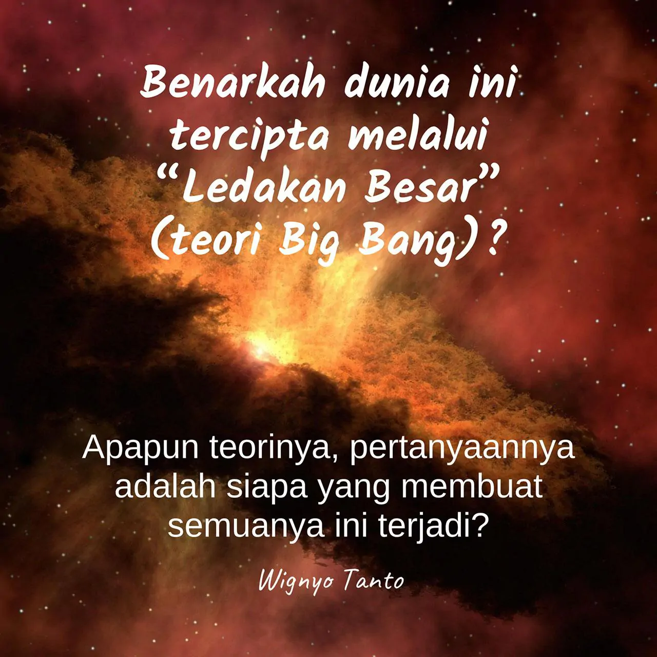 Benarkah dunia ini tercipta melalui “Ledakan Besar” (teor…